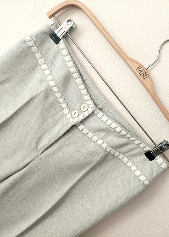 KOTON vintage detaylı Yünlü takım elbise - Görsel 8