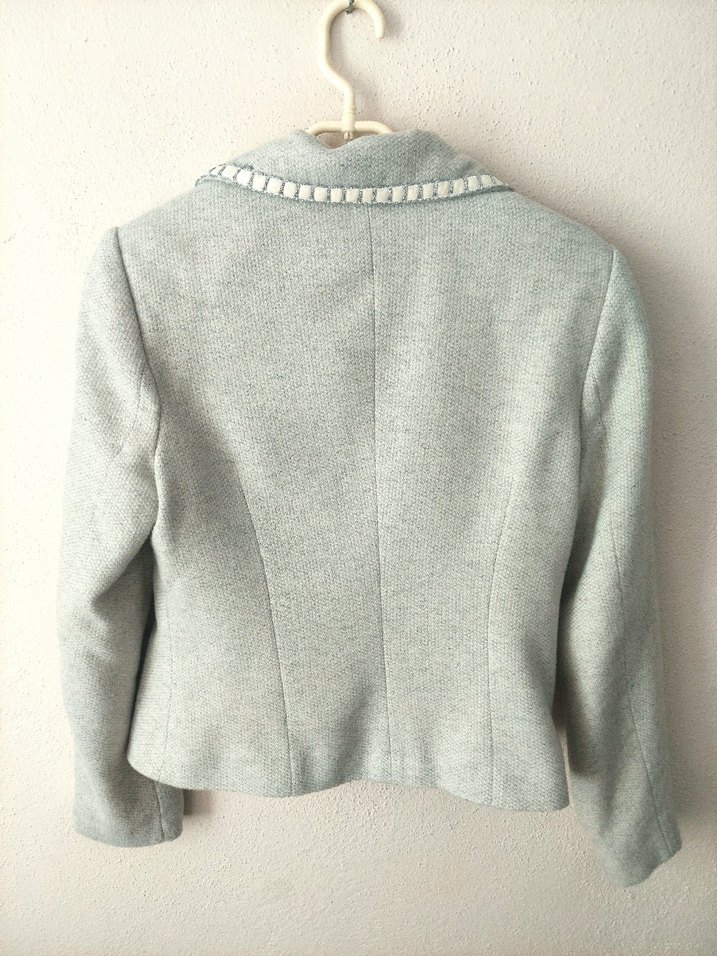 KOTON vintage detaylı Yünlü takım elbise - Görsel 5