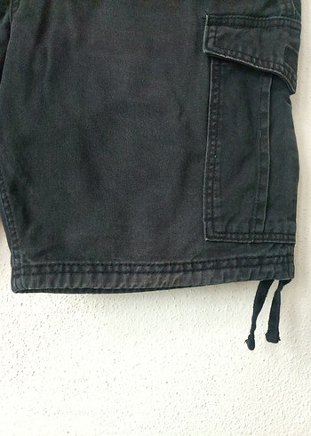 Jack&Jones antrasit kanvas kargo Şort - Görsel 3