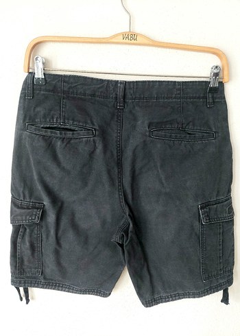 Jack&Jones antrasit kanvas kargo Şort - Görsel 5