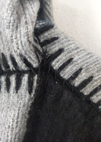 El dokuması yün otantik unisex oversize hırka - Görsel 15