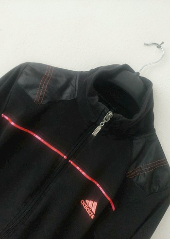 ADİDAS Siyah Fermuarlı Kadın Atletik Ceket - Görsel 2
