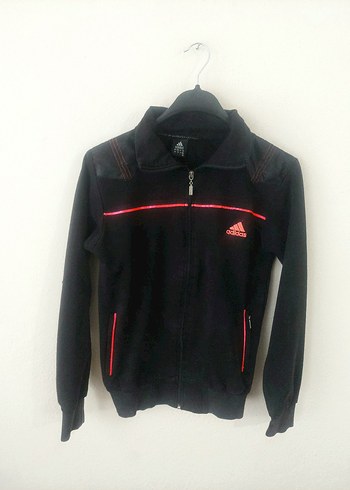 ADİDAS Siyah Fermuarlı Kadın Atletik Ceket - Görsel 6