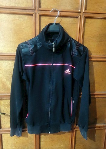 ADİDAS Siyah Fermuarlı Kadın Atletik Ceket - Görsel 9