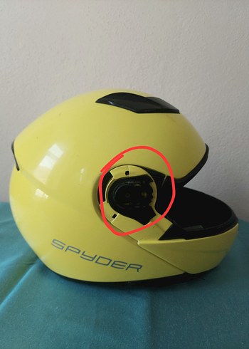 SPYDER SIERRA Ecer2205 fosfor sarı kask - Görsel 4