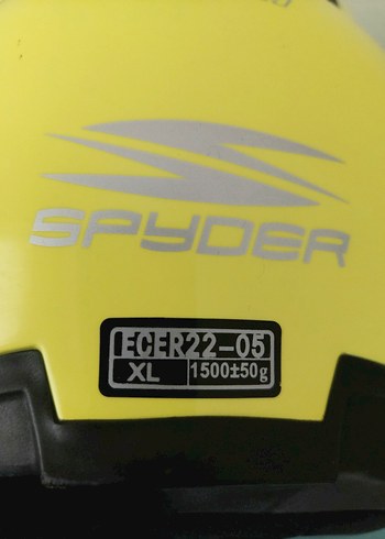SPYDER SIERRA Ecer2205 fosfor sarı kask - Görsel 17