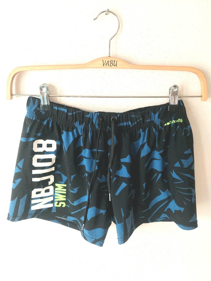 Nabaiji Erkek 150 Mavi Mayo Şortu - Görsel 2