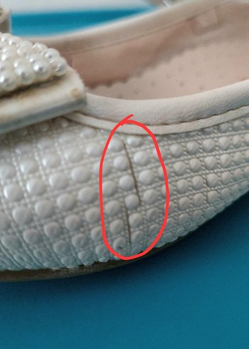 Kız Çocuk Beyaz Fiyonklu Babet Ayakkabı - Görsel 11