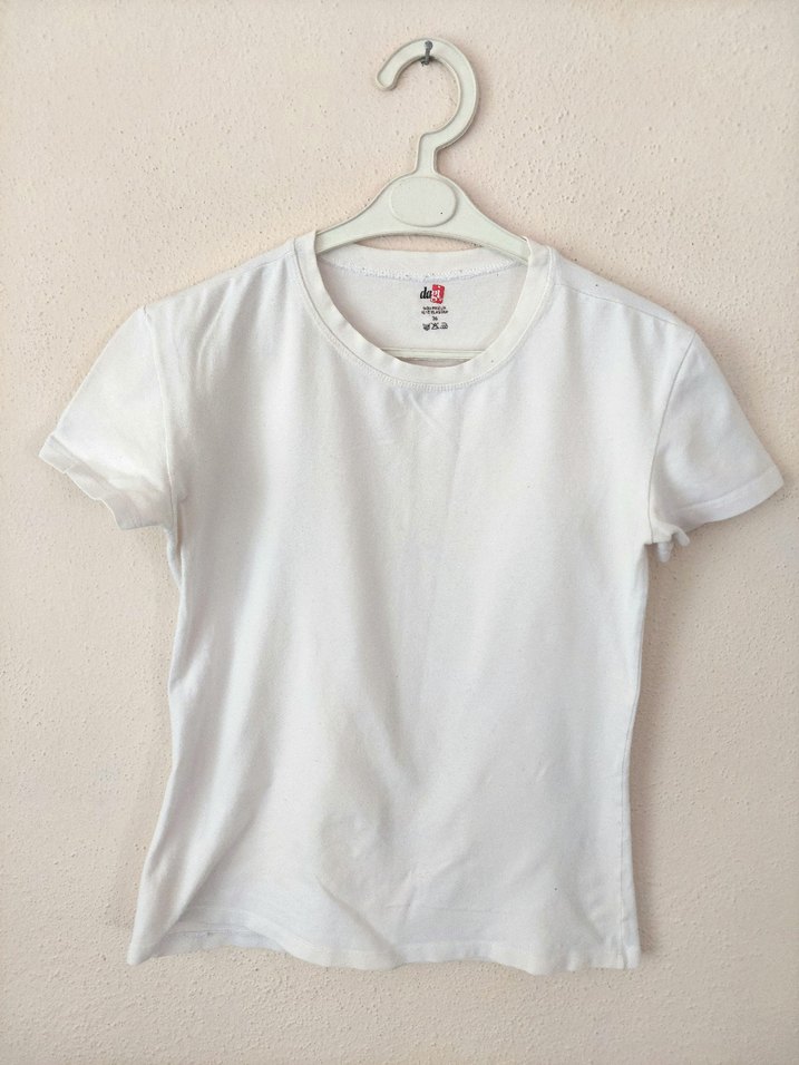 DAGİ Beyaz kız Çocuk İçlik Tişörtü - Görsel 5