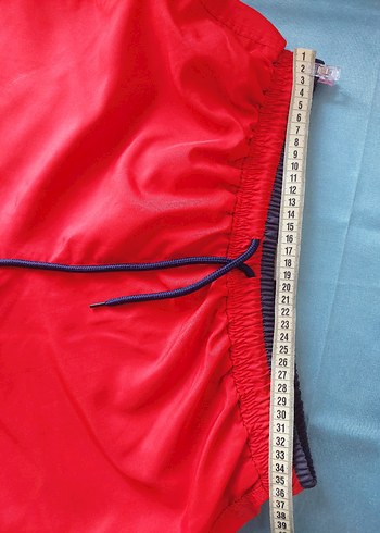 Collina  beli lastikli ip kemerli şort - Görsel 7