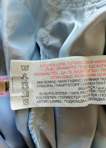 LCW Ocean mavi gradyan cepli şort-mayo - Görsel 11