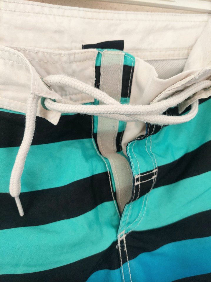 LCW Ocean mavi gradyan cepli şort-mayo - Görsel 5