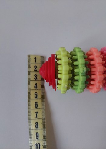 Renkli hareketli diş kaşıma oyuncağı - Görsel 7