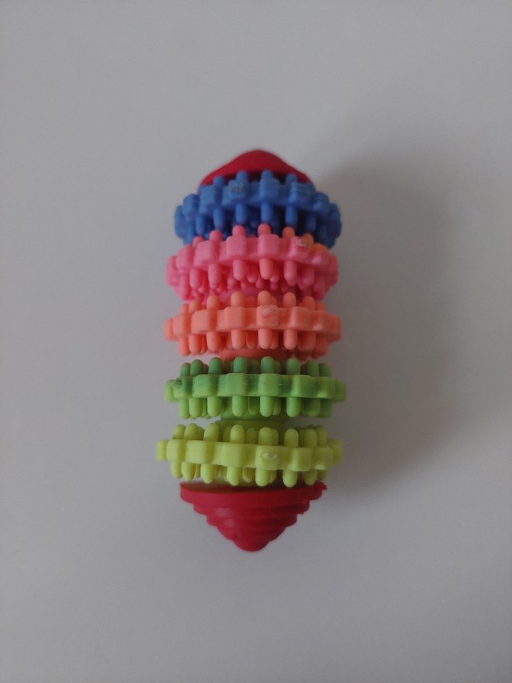 Renkli hareketli diş kaşıma oyuncağı - Görsel 4