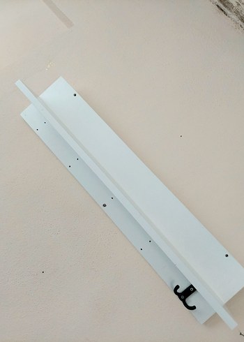 Beyaz Çocuk Rafı Askılı - Görsel 2