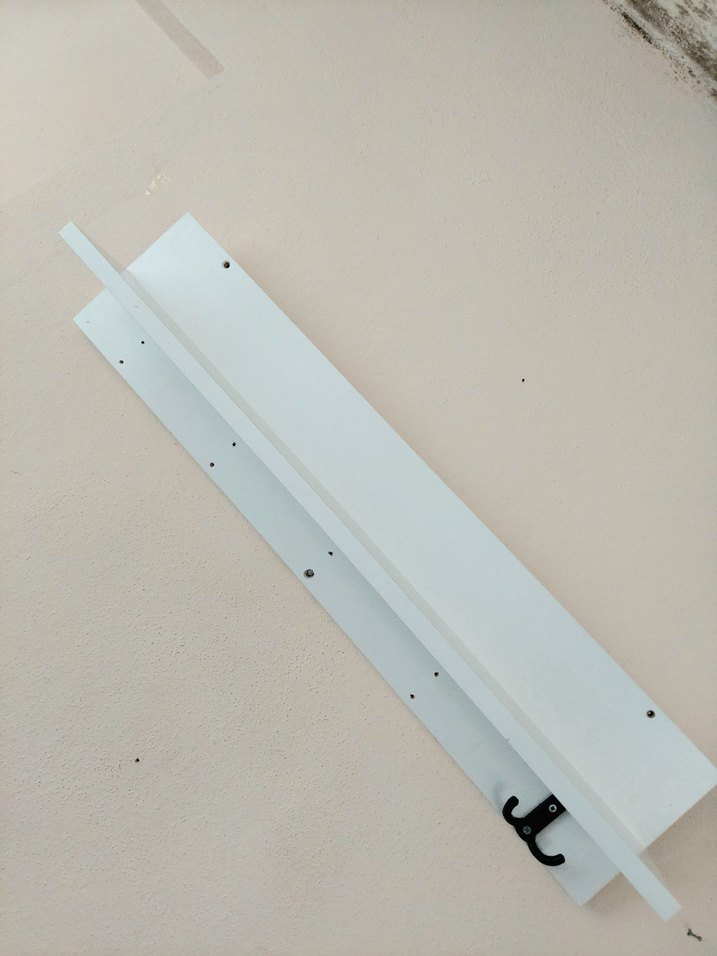 Beyaz Çocuk Rafı Askılı - Görsel 2