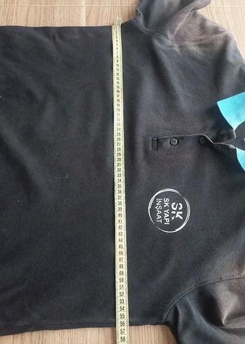 Erkek siyah polo yaka iş-çalışan tshirt - Görsel 6