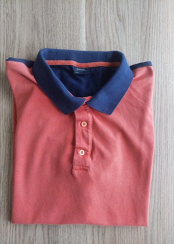 Defacto renk bloklu polo yaka tshirt - Görsel 5