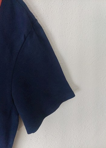 Defacto renk bloklu polo yaka tshirt - Görsel 3