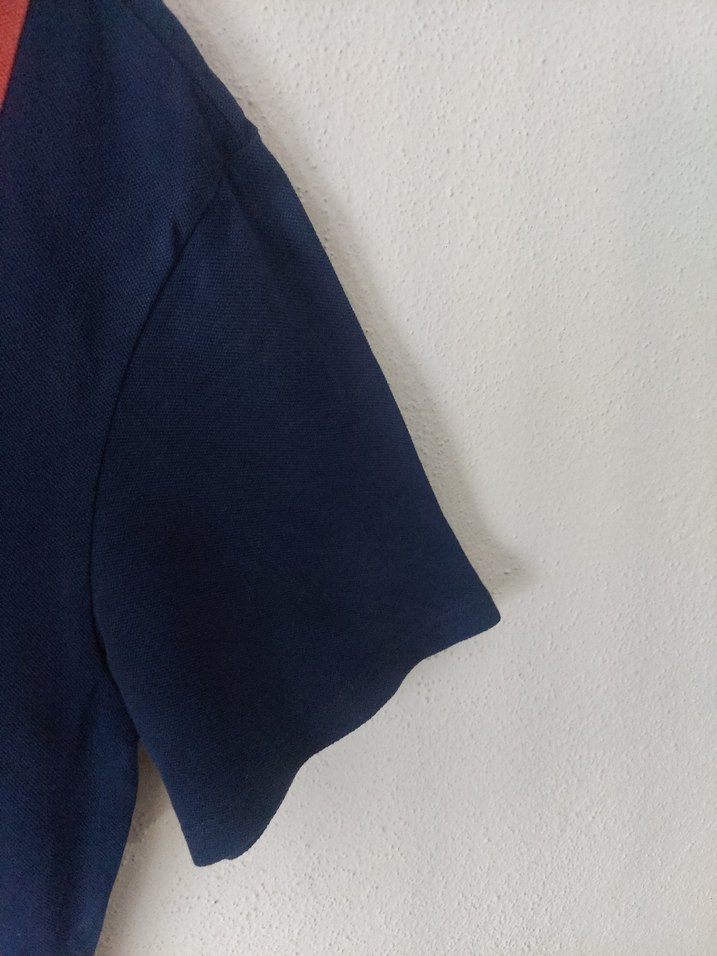 Defacto renk bloklu polo yaka tshirt - Görsel 3