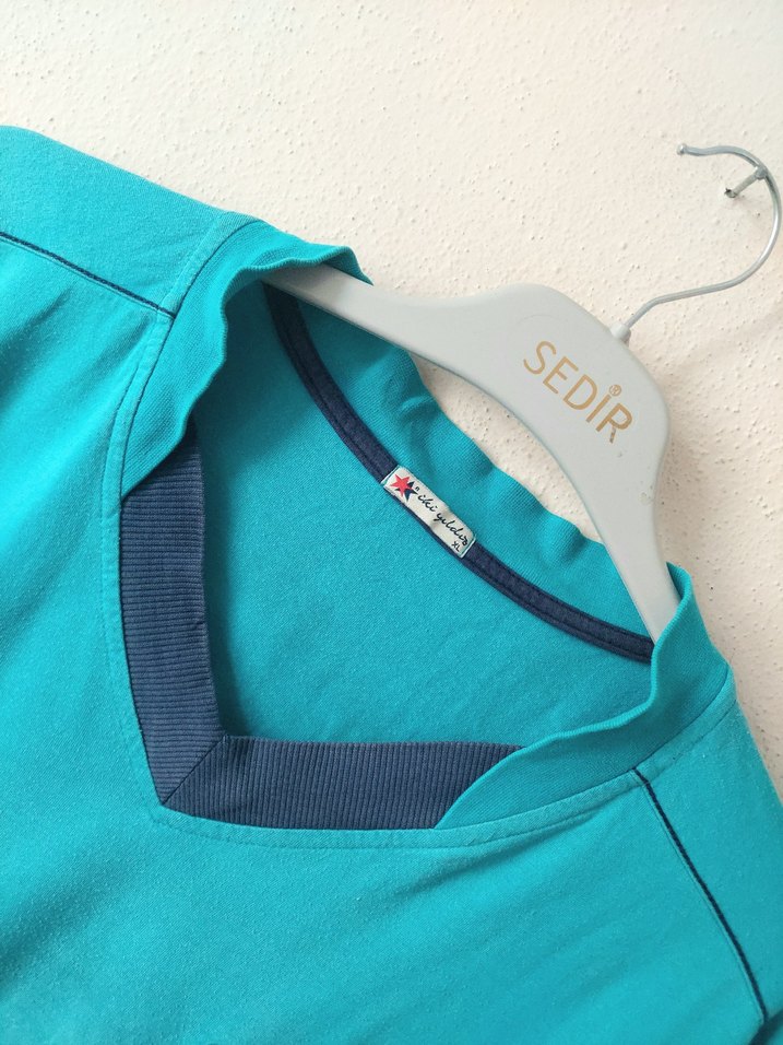 İkiYıldız erkek koyu turkuaz pijama üst - Görsel 2