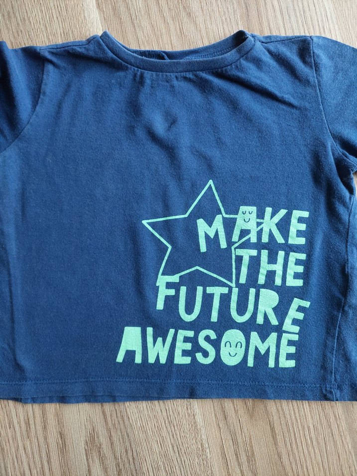 KOTON baby yazı desen sweatshirt-tshirt - Görsel 2