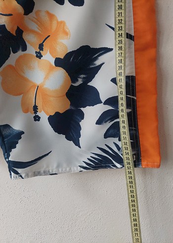 NAUTICA Hibiskus Çiçek desenli şort - Görsel 13