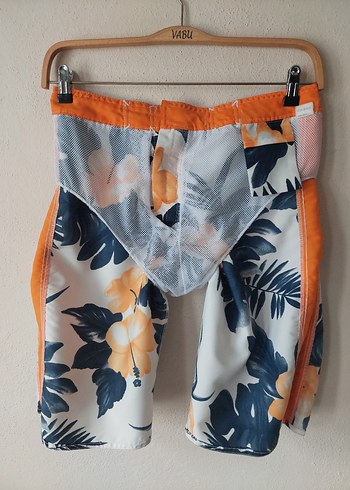 NAUTICA Hibiskus Çiçek desenli şort - Görsel 8