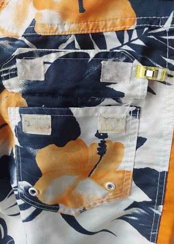 NAUTICA Hibiskus Çiçek desenli şort - Görsel 5