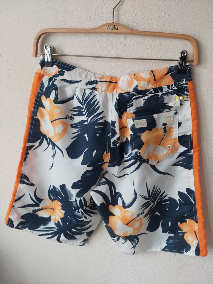 NAUTICA Hibiskus Çiçek desenli şort - Görsel 4