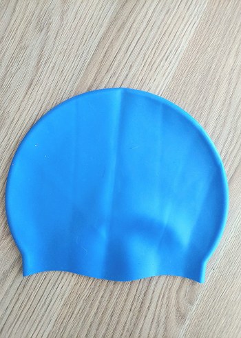 Mavi silikon deniz havuz yüzücü bonesi - Görsel 3