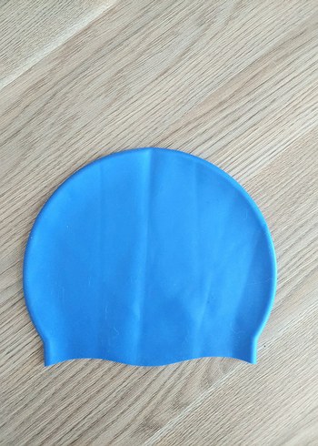 Mavi silikon deniz havuz yüzücü bonesi - Görsel 4