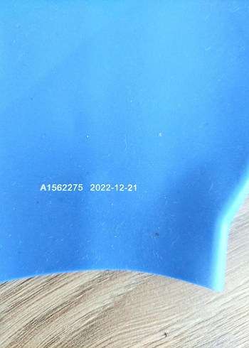 Mavi silikon deniz havuz yüzücü bonesi - Görsel 2