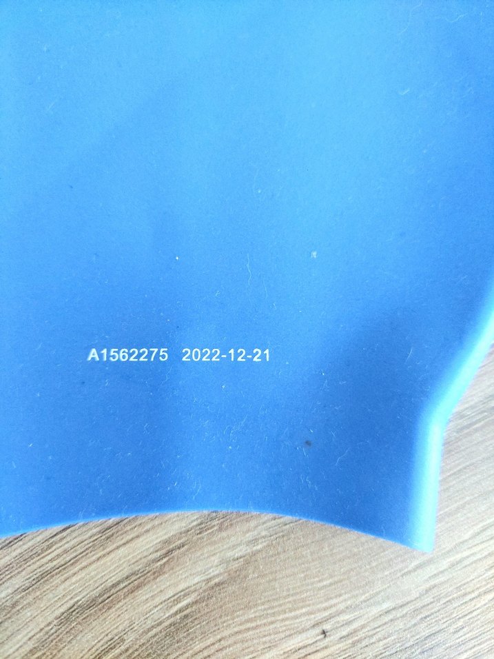 Mavi silikon deniz havuz yüzücü bonesi - Görsel 2