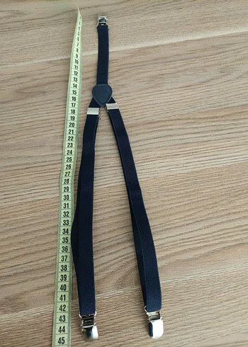 Çocuk metal klips ayarlanabilir pantolon askısı - Görsel 7