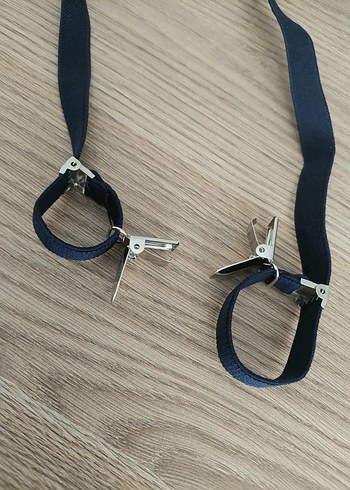 Çocuk metal klips ayarlanabilir pantolon askısı - Görsel 9