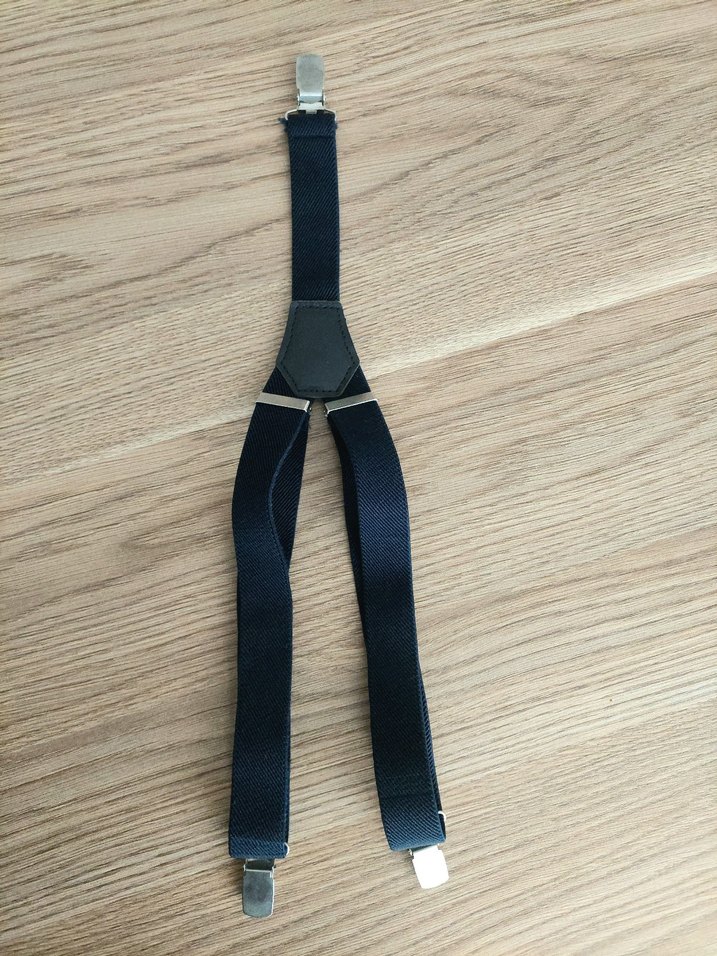 Çocuk metal klips ayarlanabilir pantolon askısı - Görsel 2