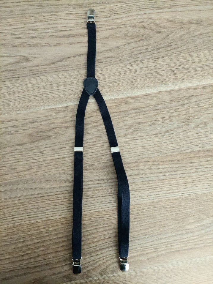 Çocuk metal klips ayarlanabilir pantolon askısı - Görsel 3