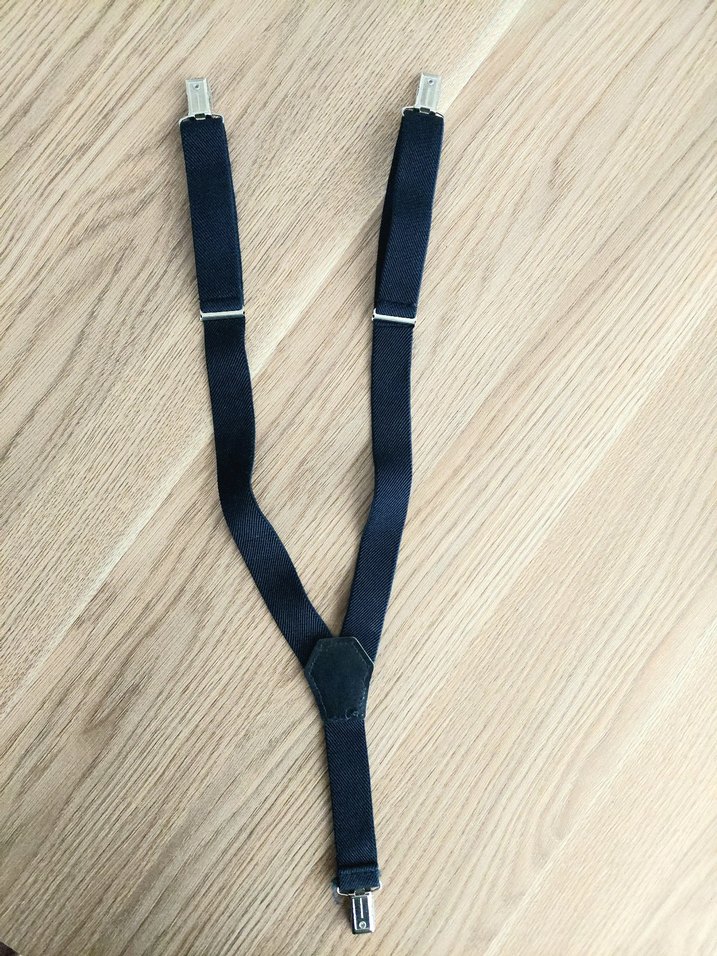 Çocuk metal klips geniş pantolon askısı - Görsel 2