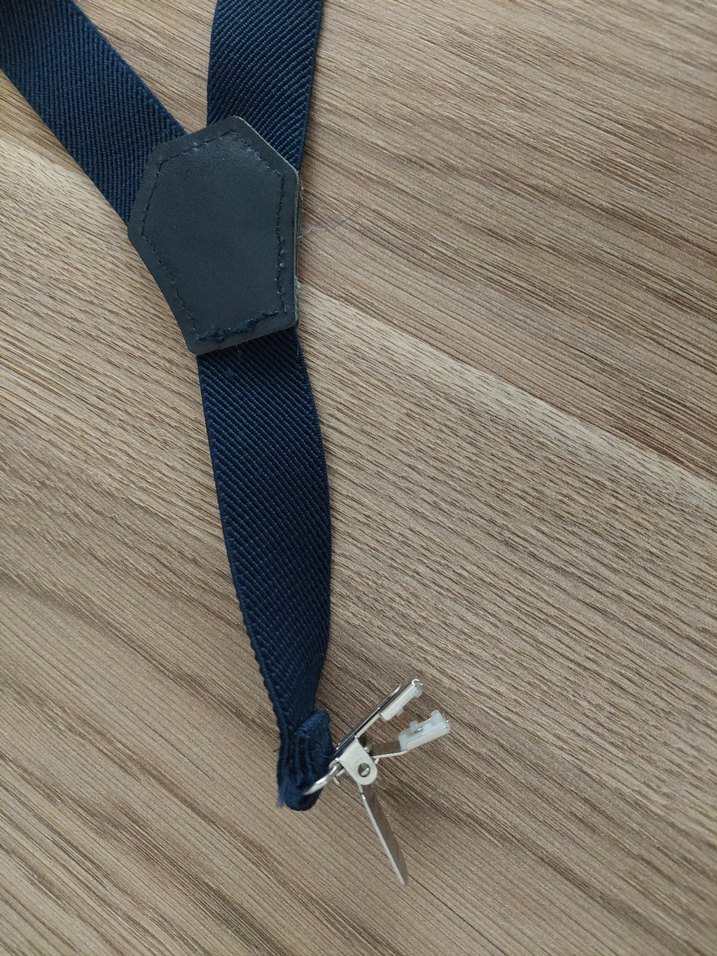 Çocuk metal klips geniş pantolon askısı - Görsel 5