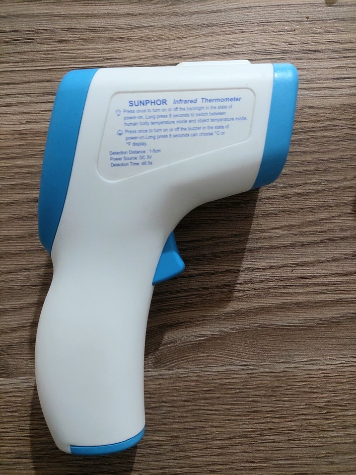 SUNPHOR Temassız Kızılötesi Ateş Ölçer - Görsel 4