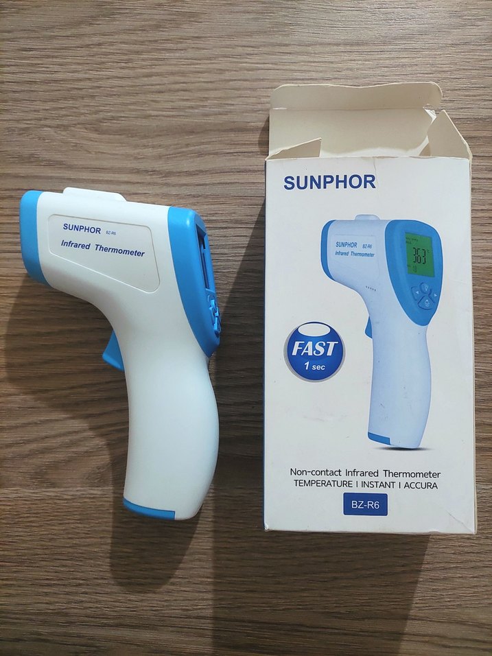 SUNPHOR Temassız Kızılötesi Ateş Ölçer - Görsel 2