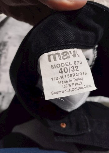 Mavi jeans erkek siyah kot pantolon - Görsel 4