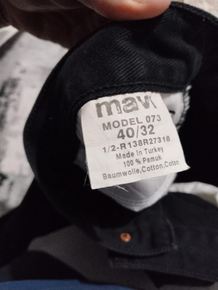 Mavi jeans erkek siyah kot pantolon - Görsel 4