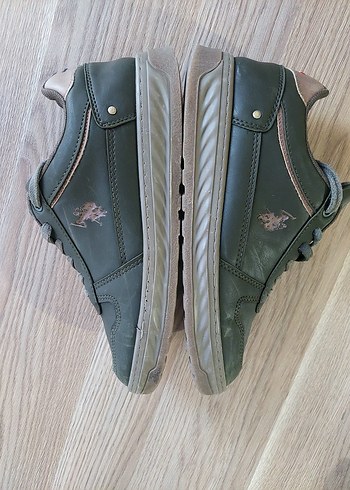 Us Polo Assn erkek Haki renk Sneaker - Görsel 6