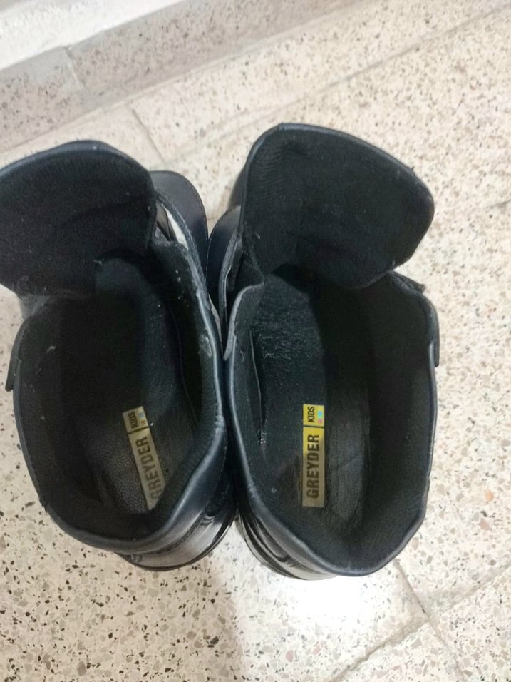 GREYDER Kids deri Sneaker yarım bot - Görsel 5