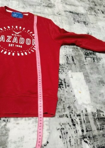 CAZADOR erkek logo baskılı sweatshirt - Görsel 7