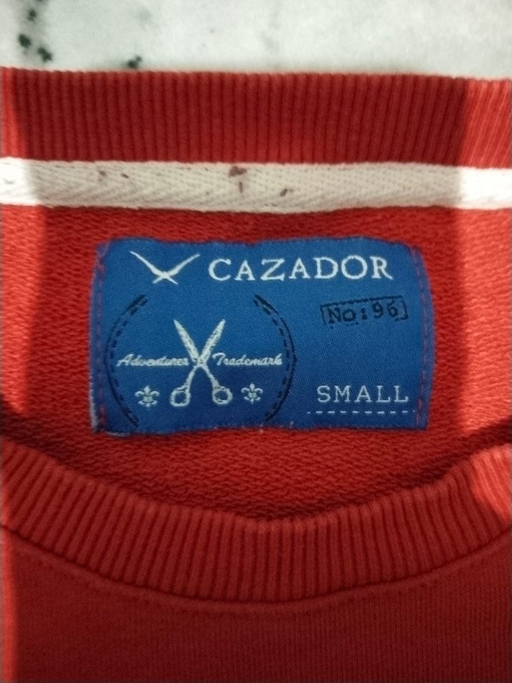 CAZADOR erkek logo baskılı sweatshirt - Görsel 4