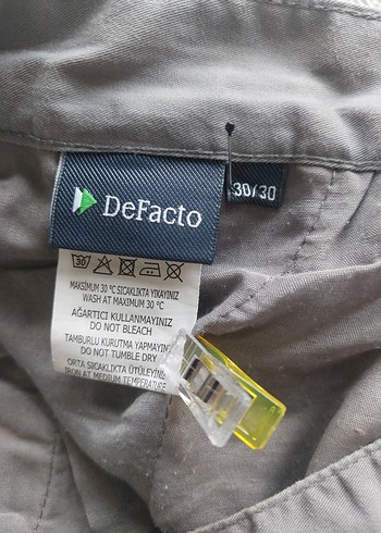 DEFACTO erkek gri ince chino pantolon - Görsel 9