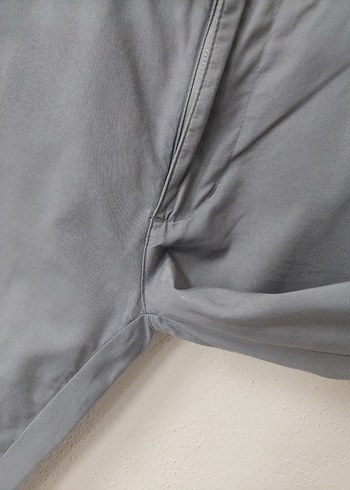 DEFACTO erkek gri ince chino pantolon - Görsel 3